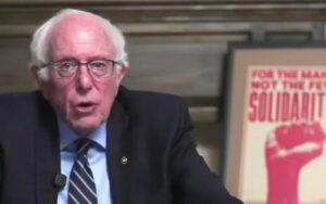 Bernie Sanders featured in National Republican Senatorial Committee's 2026 advertising campaign.
