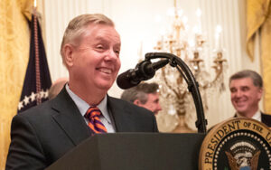 By The White House from Washington, DC - President Trump Welcomes the Clemson Tigers to the White House, Public Domain